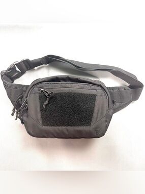 Tactical Baby Gear TBG Tactical Fanny Pack Black Zip Buckle Adjustable